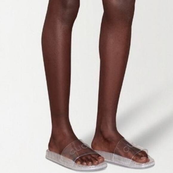 Gucci Pursuit slides transparent size 8 men - Picture 7 of 7